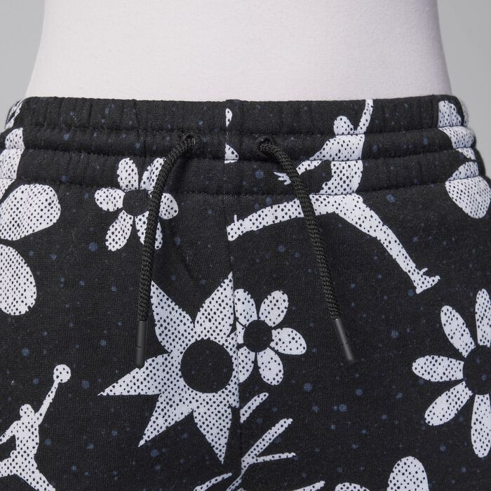Jordan Kids' Floral Flight Pants Black image number 1
