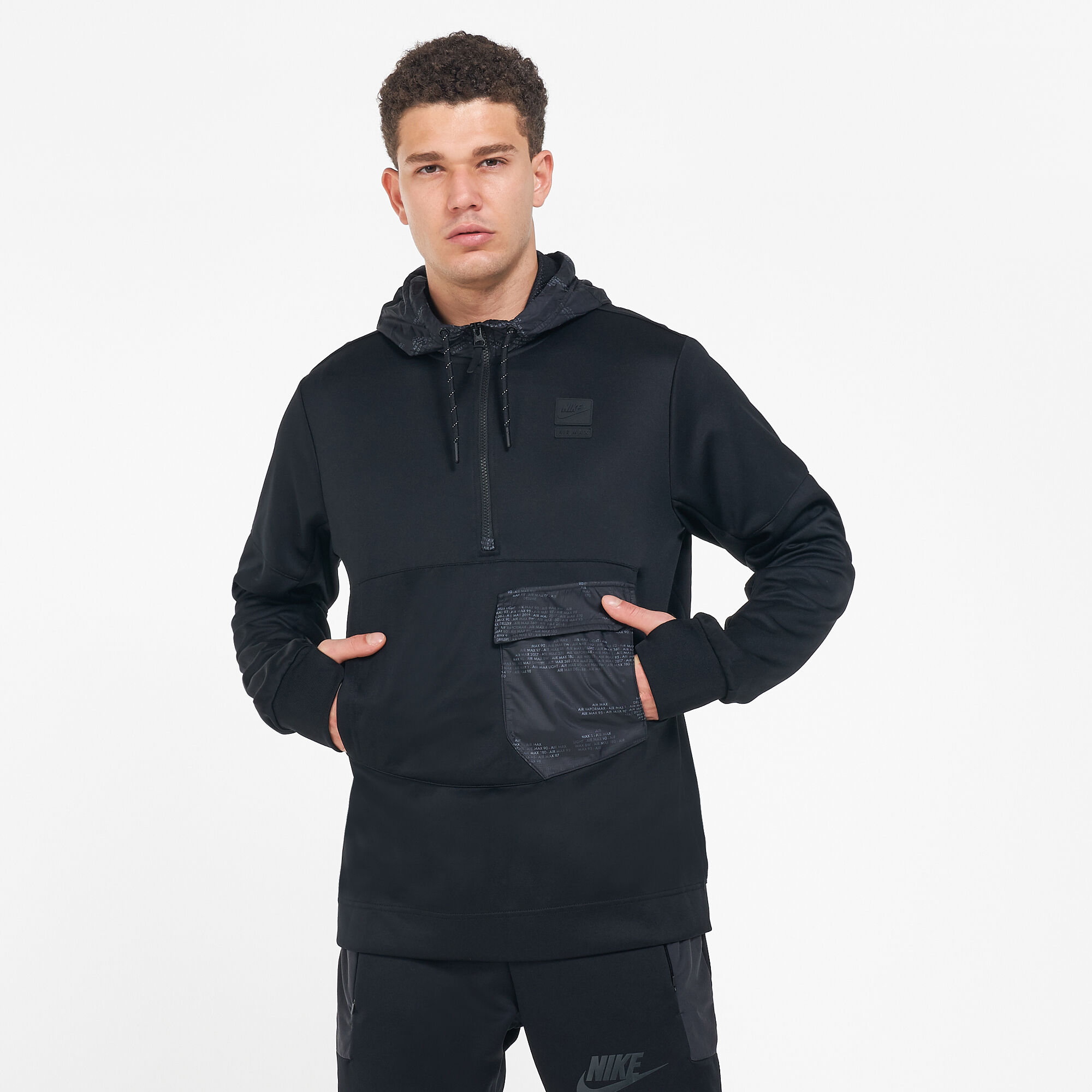 Nike air half zip hoodie discount