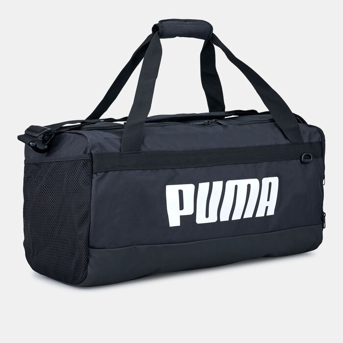 PUMA Men's Challenger Duffel Bag Black PUMA Men's Challenger Duffel Bag Black image number 2