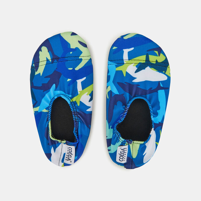COEGA Kids' Allover Print Pool Beach Shoe Green COEGA Kids' Allover Print Pool Beach Shoe Green image number 0