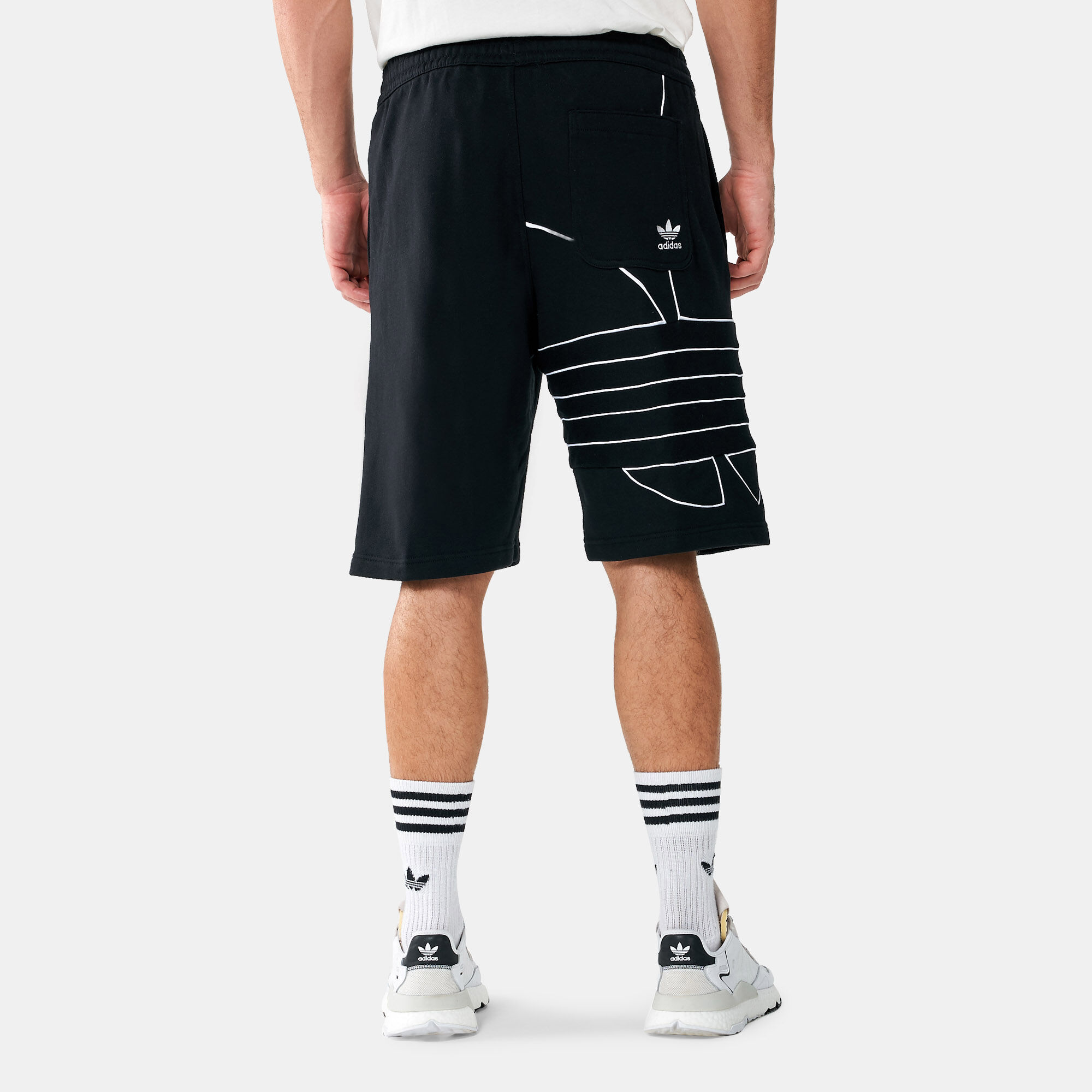 Big trefoil cheap sweat shorts