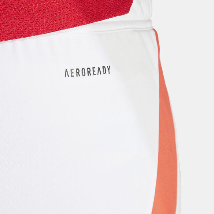 adidas Men's Manchester United 24/25 Home Replica Football Shorts White image number 4