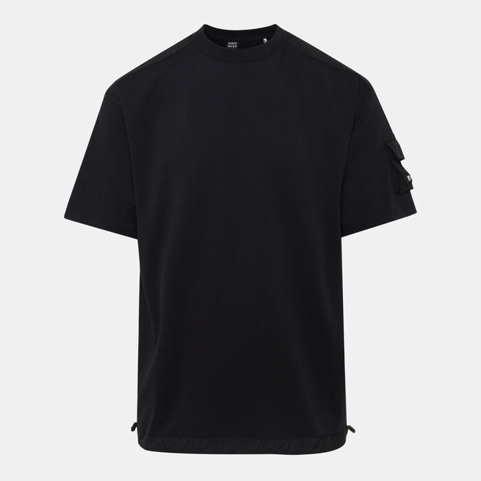Sun and Sand Sports Men's Hybrid T-Shirt Black Sun and Sand Sports Men's Hybrid T-Shirt Black image number 0
