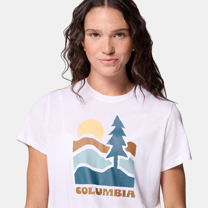 Columbia Women's Ruby Springs Graphic T-Shirt White image number 3