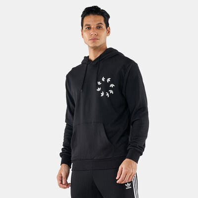 adidas Originals Men's Adicolor Shattered Trefoil Hoodie Black adidas Originals Men's Adicolor Shattered Trefoil Hoodie Black