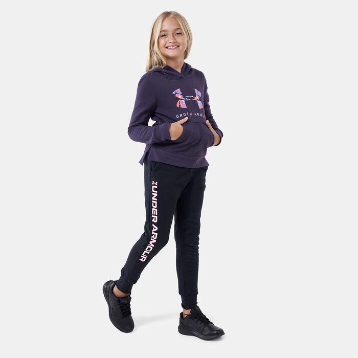Under Armour Kids' Rival Fleece Sweatpants Black Under Armour Kids' Rival Fleece Sweatpants Black image number 2