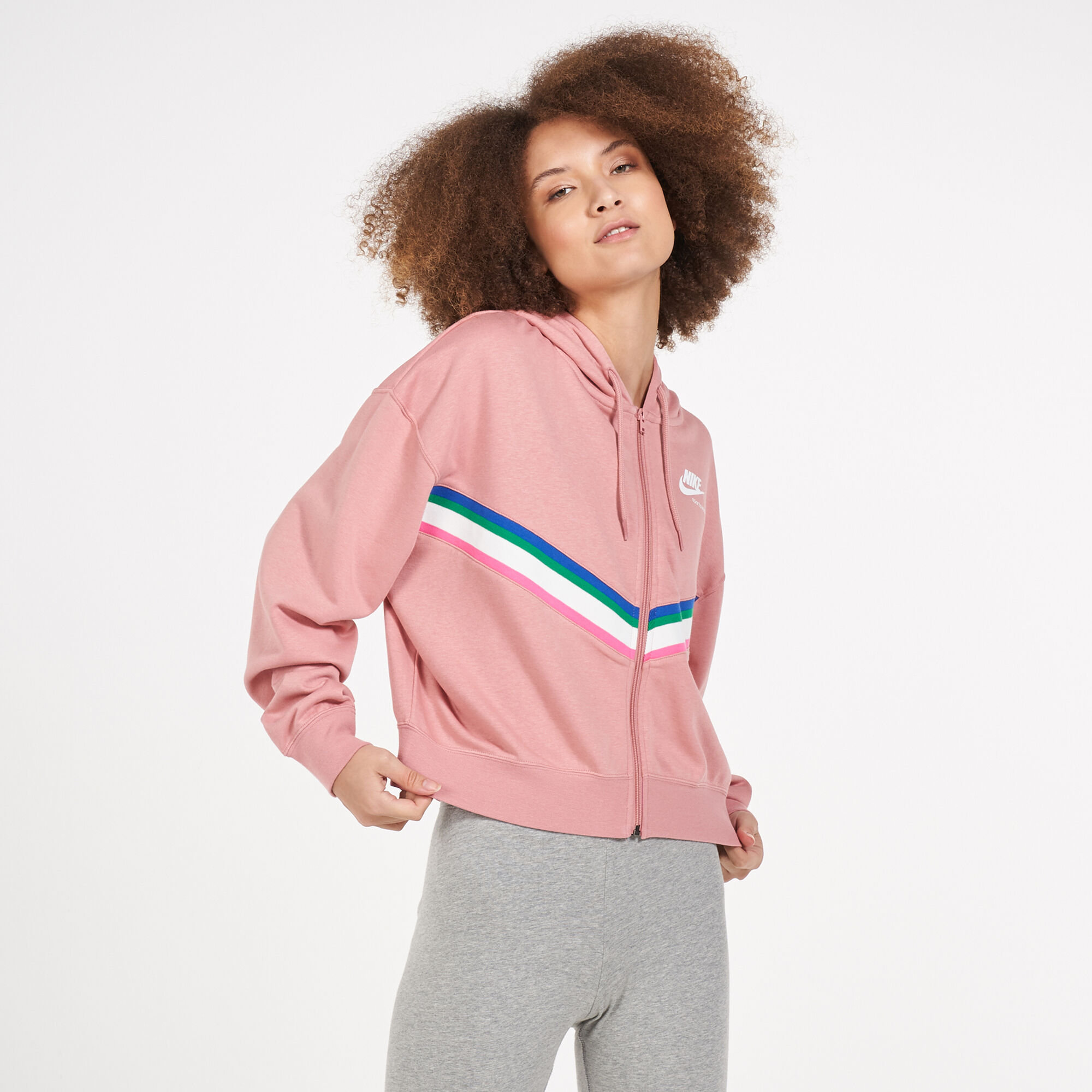 Nike rust clearance pink sweatshirt