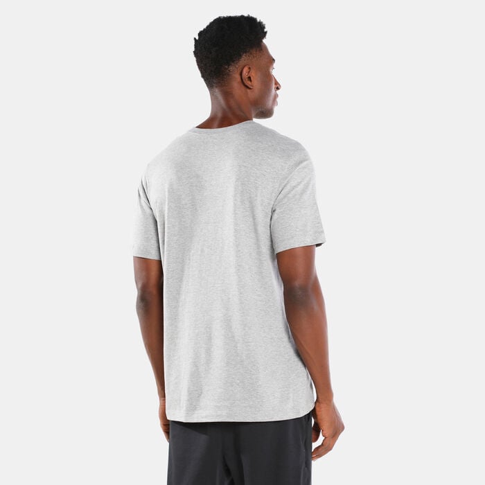 Nike Men's Sportswear Swoosh T-Shirt Grey Nike Men's Sportswear Swoosh T-Shirt Grey image number 1