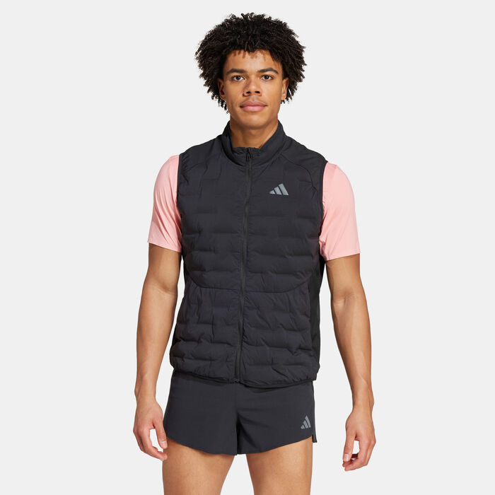 adidas Men's Adizero Padded Running Vest Black adidas Men's Adizero Padded Running Vest Black image number 0
