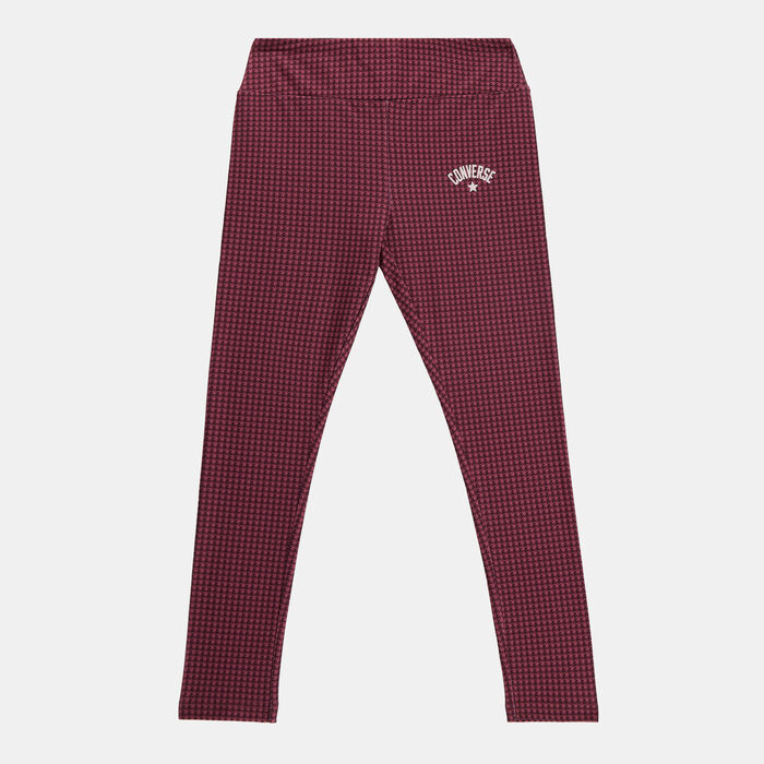 Converse Kids' Printed Leggings Red Converse Kids' Printed Leggings Red image number 0