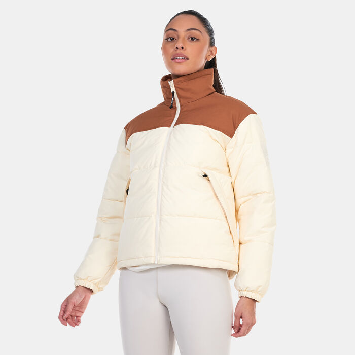 Timberland Women's Non-Down Puffer Jacket White Timberland Women's Non-Down Puffer Jacket White image number 0