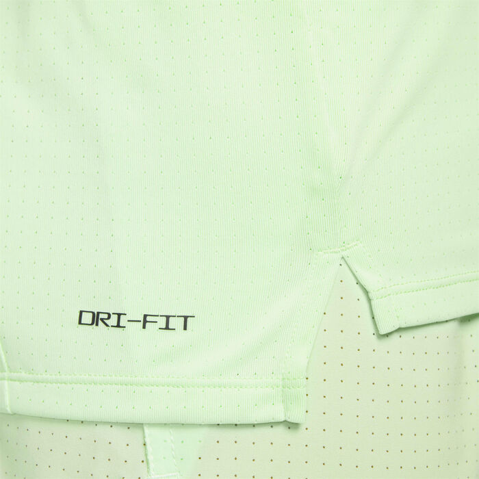 Nike Men's Fast Dri-FIT Running Vest Green Nike Men's Fast Dri-FIT Running Vest Green image number 4