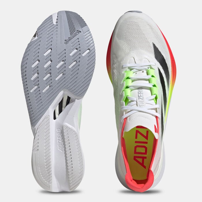 adidas Men's Adizero Boston 12 Shoes White adidas Men's Adizero Boston 12 Shoes White image number 4