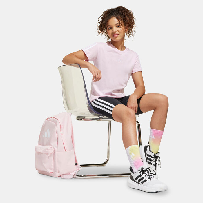 adidas Kids' Essentials T-Shirt Pink adidas Kids' Essentials T-Shirt Pink image number 2