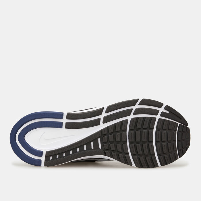 Nike Men's Air Zoom Structure 24 Running Shoe Black image number 4