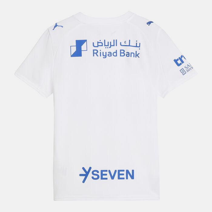 PUMA Kids' Al Hilal 25/26 Away Replica Football Jersey White PUMA Kids' Al Hilal 25/26 Away Replica Football Jersey White image number 5