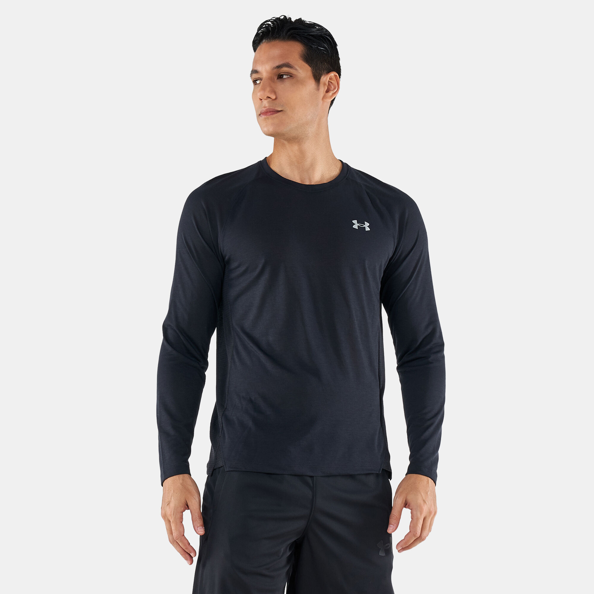 Men s UA Streaker Longsleeve T Shirt Black Under Armour in KSA SSS