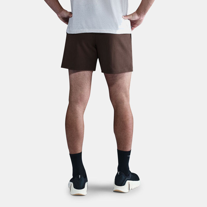 Nike Men's Primary Fleece Dri-FIT Performance Shorts Brown Nike Men's Primary Fleece Dri-FIT Performance Shorts Brown image number 1