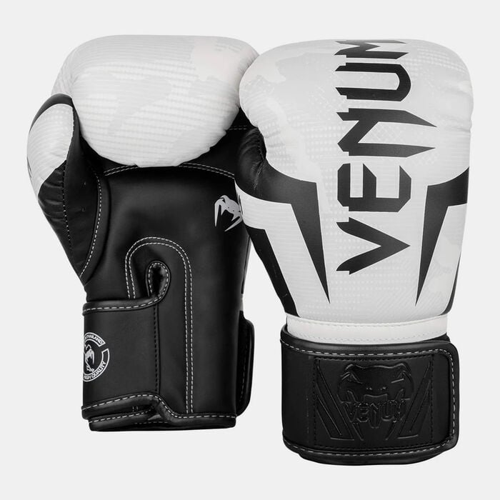 Venum Elite Boxing Gloves White Venum Elite Boxing Gloves White image number 0