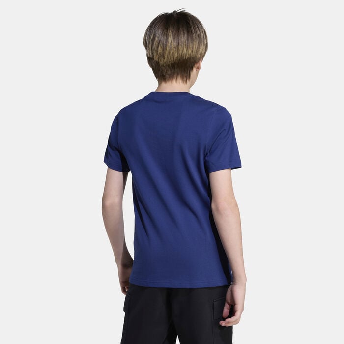 adidas Kids' Collegiate Graphic T-Shirt Blue adidas Kids' Collegiate Graphic T-Shirt Blue image number 1
