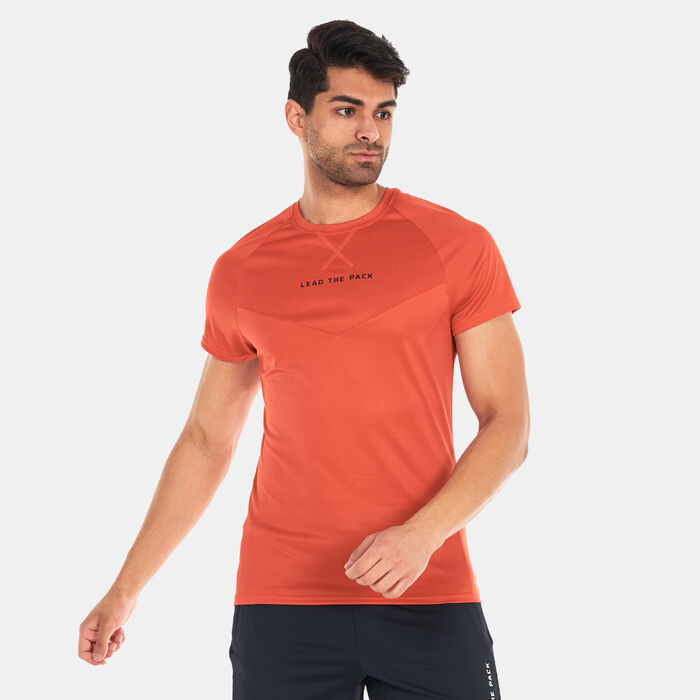SQUATWOLF Men's Statement Training T-Shirt Orange SQUATWOLF Men's Statement Training T-Shirt Orange image number 0