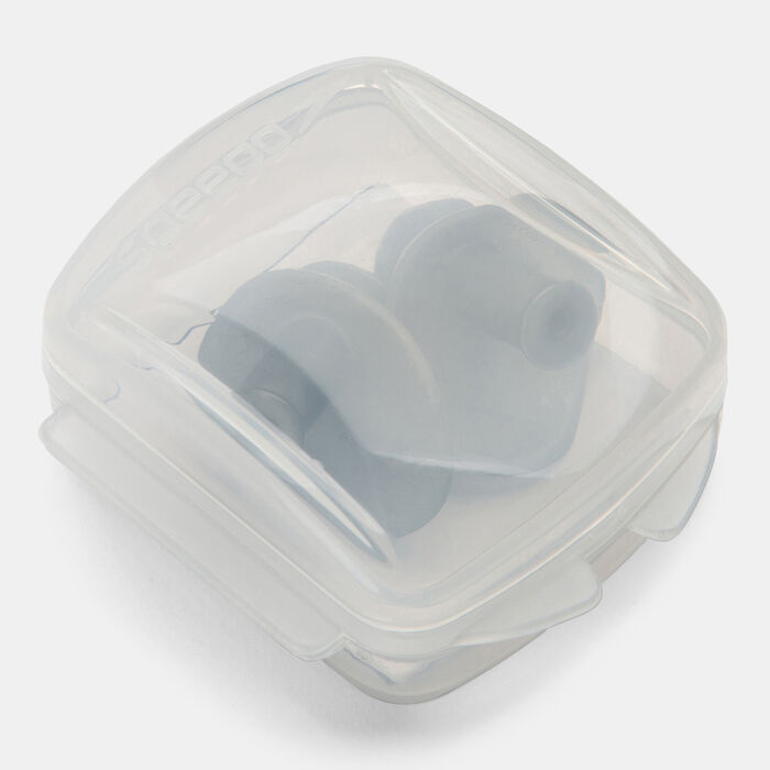 Speedo Ergo Earplugs Grey Speedo Ergo Earplugs Grey image number 1