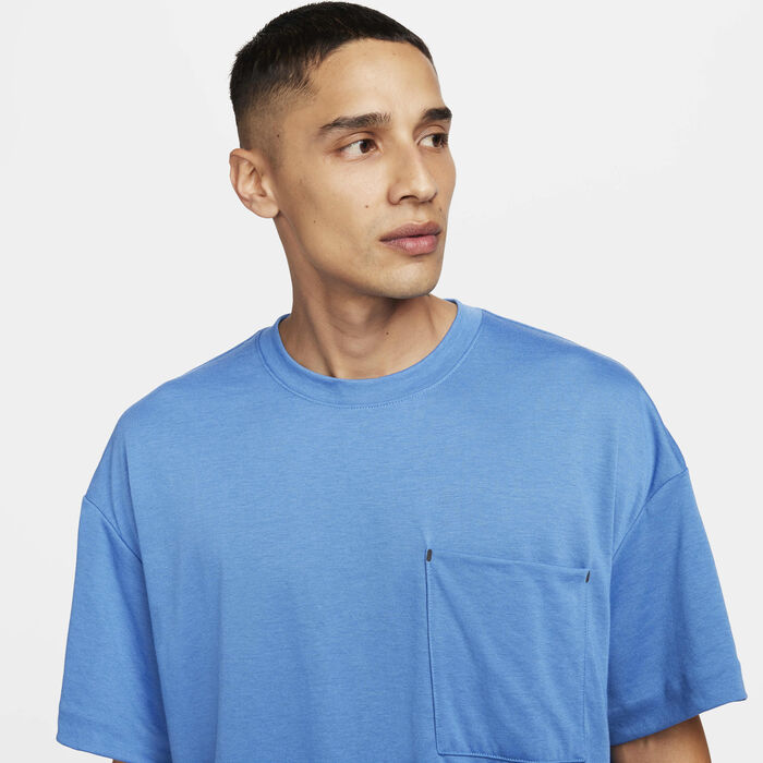 Nike Men's Sportswear Tech Pack Dri-FIT Top Blue Nike Men's Sportswear Tech Pack Dri-FIT Top Blue image number 2