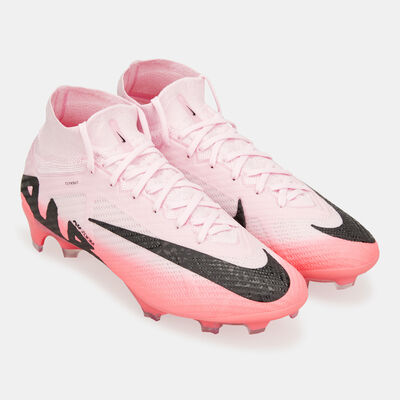 Nike Men's Zoom Mercurial Superfly 9 Elite Firm-Ground Football Shoe Pink