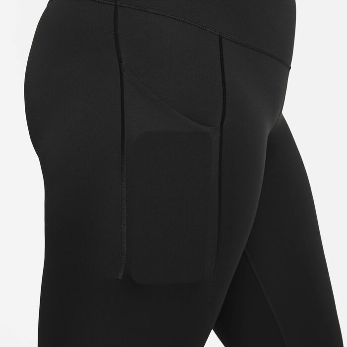 Nike Women's Dri-FIT Universa 7/8 Training Leggings Black image number 6