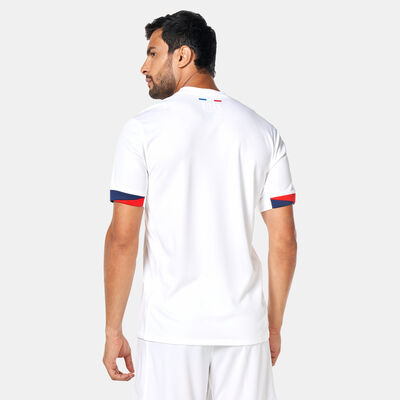 Nike Men's Paris Saint-Germain 24/25 Away Replica Football Jersey White Nike Men's Paris Saint-Germain 24/25 Away Replica Football Jersey White