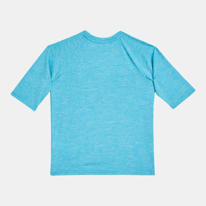 Kids' Heather Hydro Rashguard Kids' Heather Hydro Rashguard image number 1