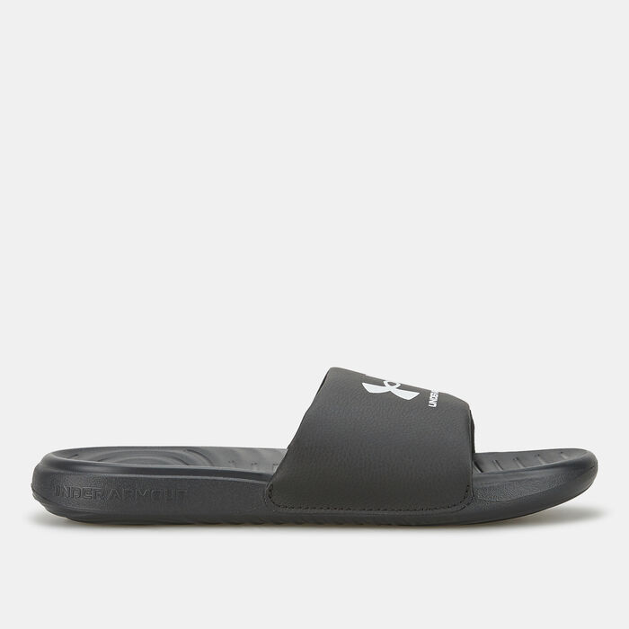 Under Armour Women's Ansa Fixed Slides Black Under Armour Women's Ansa Fixed Slides Black image number 1