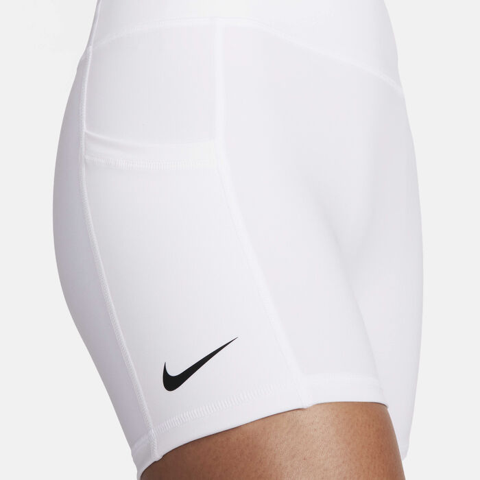 Nike Women's Court Advantage Dri-FIT Tennis Shorts White Nike Women's Court Advantage Dri-FIT Tennis Shorts White image number 3