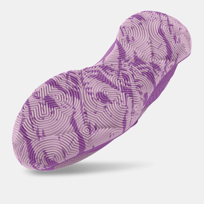 Under Armour Jet '23 Basketball Shoes Purple image number 2