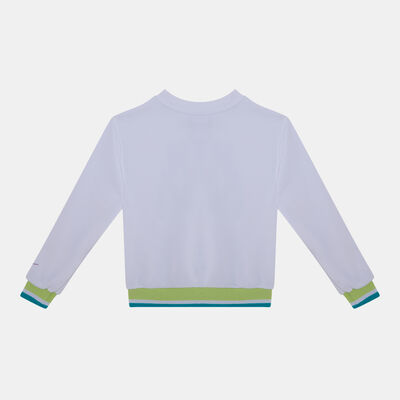 Nike Kids' Sportswear Outside The Lines Sweatshirt White Nike Kids' Sportswear Outside The Lines Sweatshirt White
