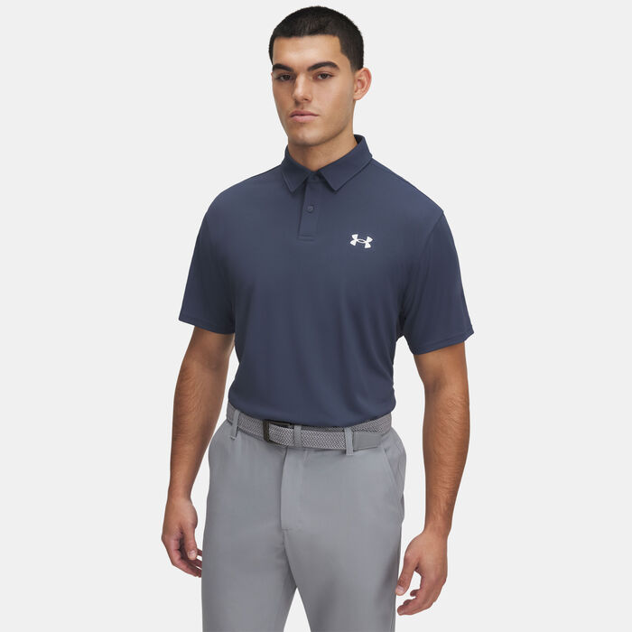 Under Armour Men's Tee To Green Golf Polo Shirt Grey Under Armour Men's Tee To Green Golf Polo Shirt Grey image number 0