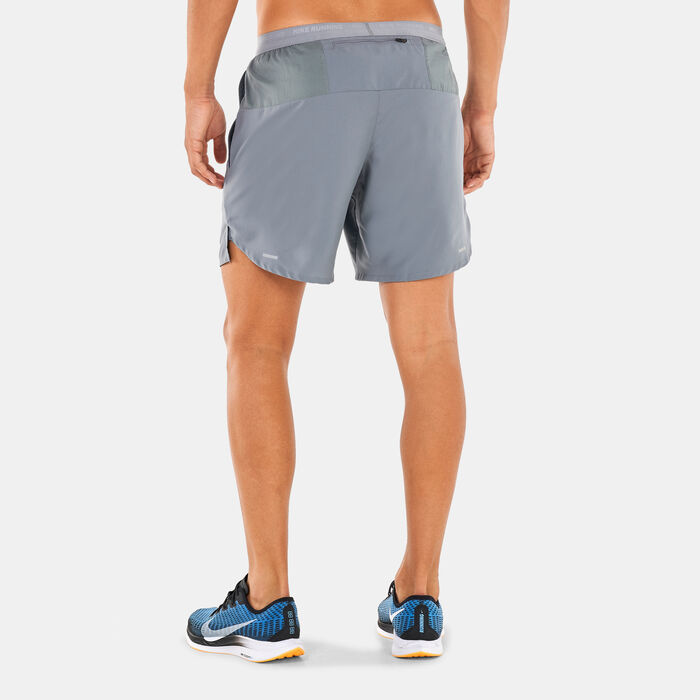 Nike Men's Stride Dri-FIT Running Shorts Grey Nike Men's Stride Dri-FIT Running Shorts Grey image number 1