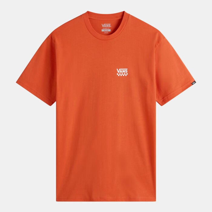 Vans Men's Left Chest Logo T-Shirt Orange Vans Men's Left Chest Logo T-Shirt Orange image number 0