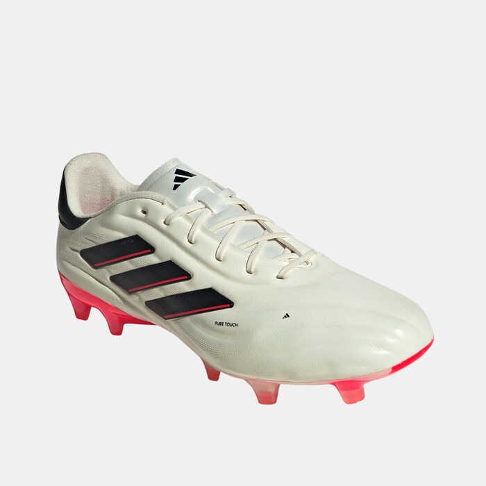 adidas Men's Copa Pure 2 Elite Firm-Ground Football Shoes White adidas Men's Copa Pure 2 Elite Firm-Ground Football Shoes White image number 1