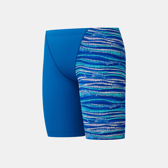 Speedo Kids' Endurance+ Essential Swimming Jammers Blue Speedo Kids' Endurance+ Essential Swimming Jammers Blue image number 2