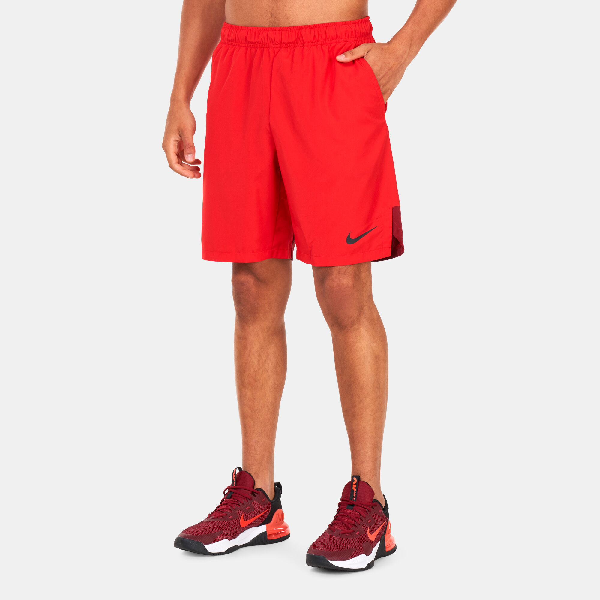 Men s Dri FIT Flex Woven Shorts Red Nike in KSA SSS