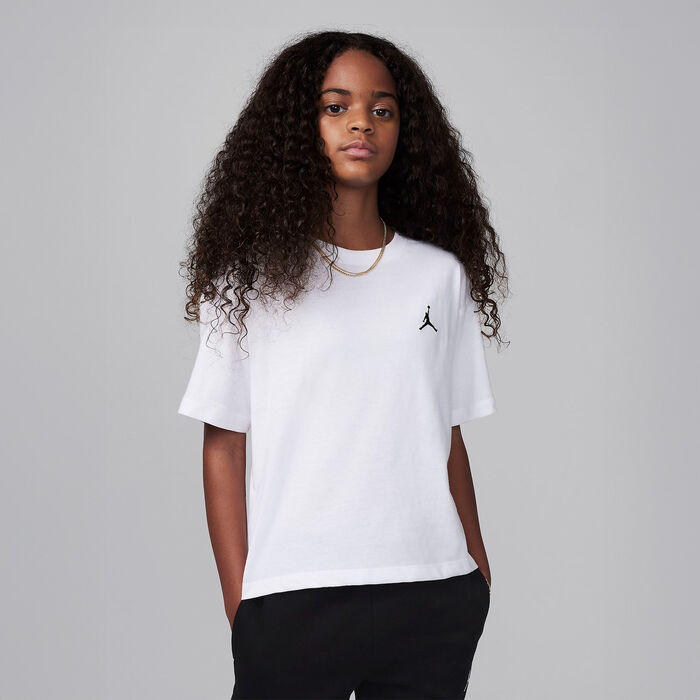 Jordan Kids' Brooklyn Essentials T-Shirt White image number 0