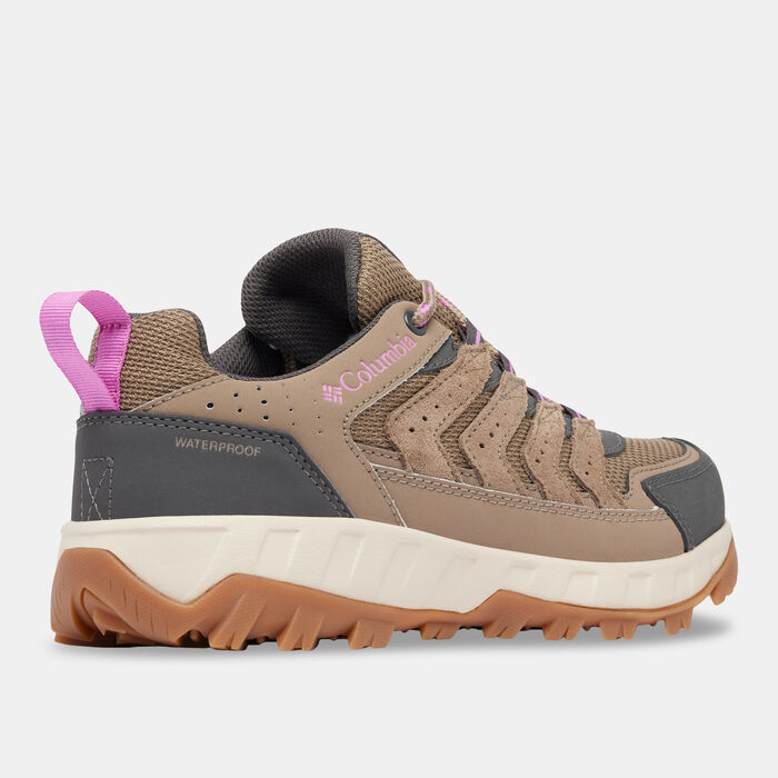 Columbia Women's Strata Trail Low Waterproof Boots Brown image number 2