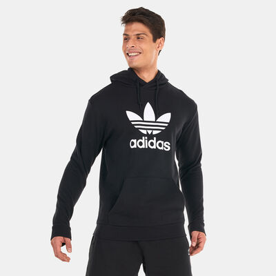 adidas Originals Men's Adicolor Classics Trefoil Hoodie Black adidas Originals Men's Adicolor Classics Trefoil Hoodie Black