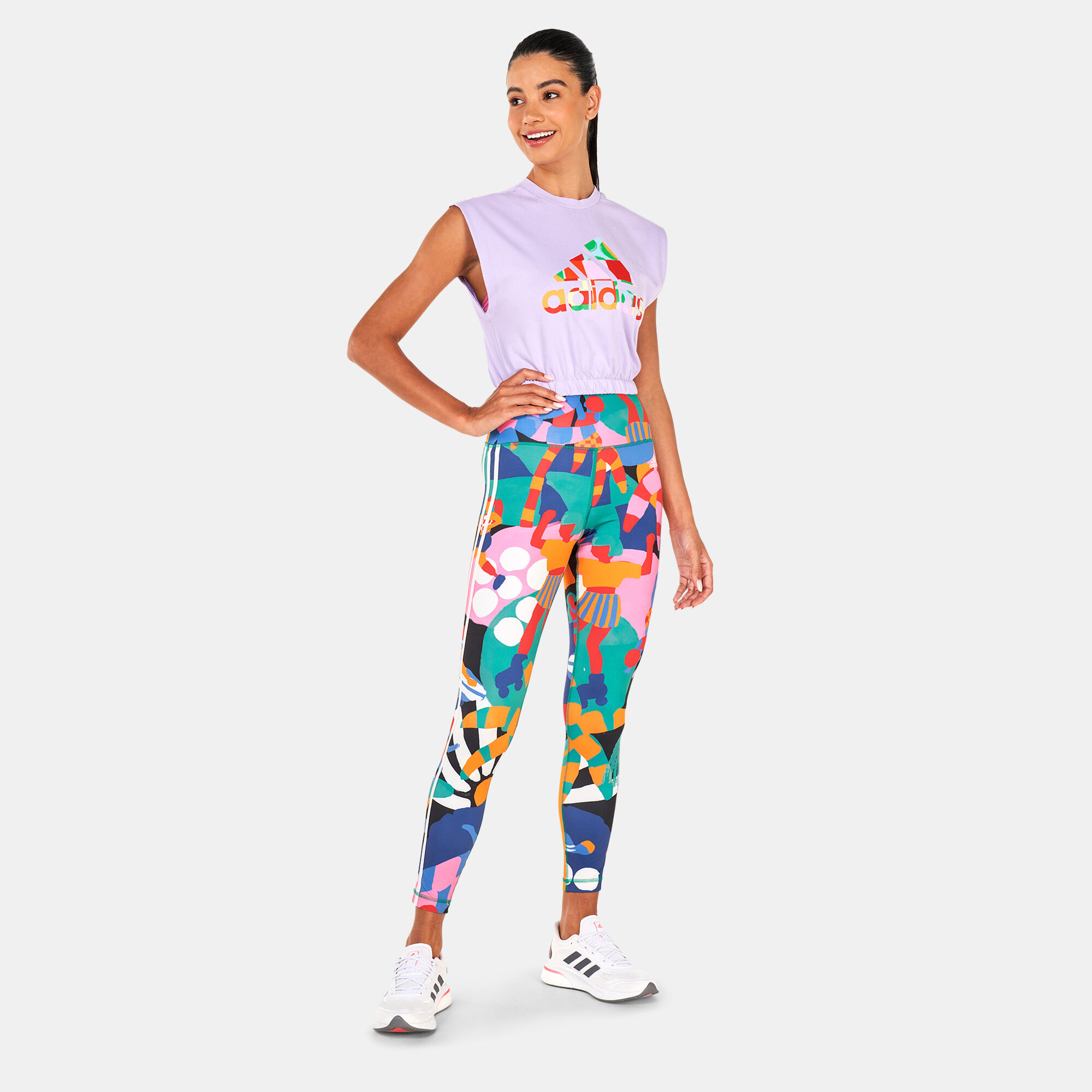 Adidas colorful leggings store