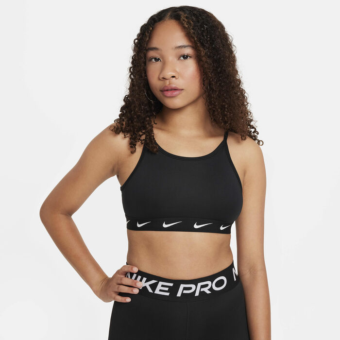 Nike Girls' One Sports Bra Black Nike Girls' One Sports Bra Black image number 0