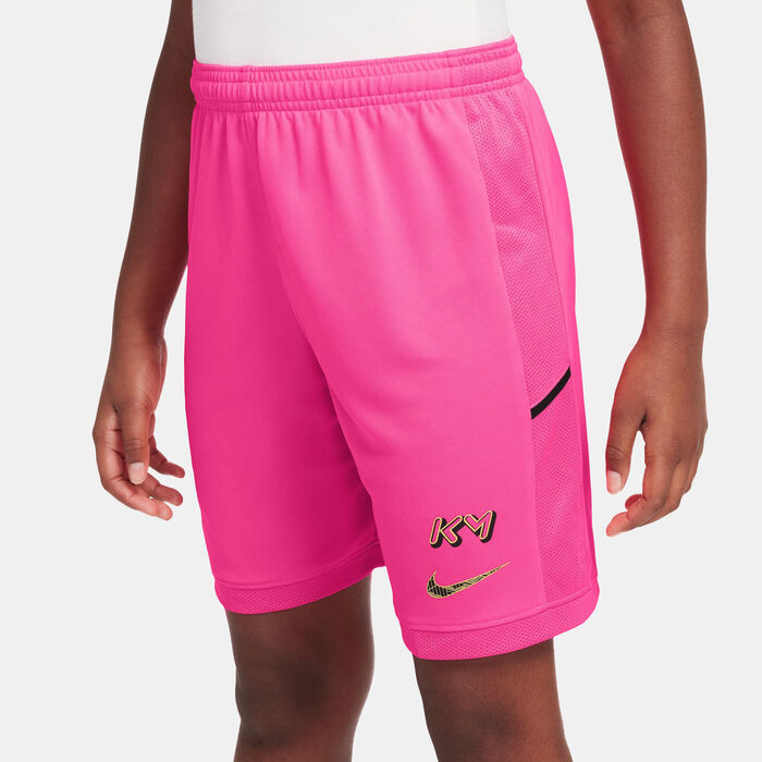 Nike Kids' Kylian Mbappe Dri-FIT Academy25 Football Shorts Pink image number 2