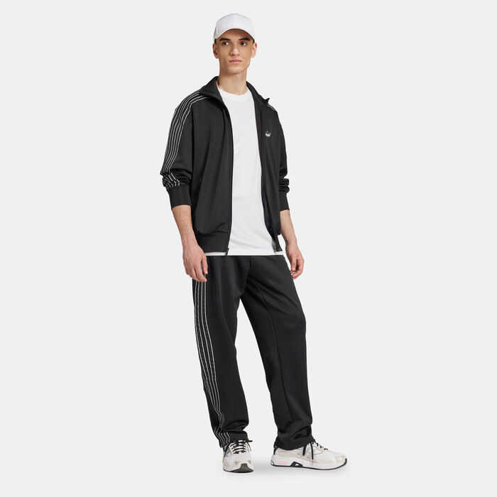 adidas Originals Men's Trefoil Firebird Track Jacket Black image number 2