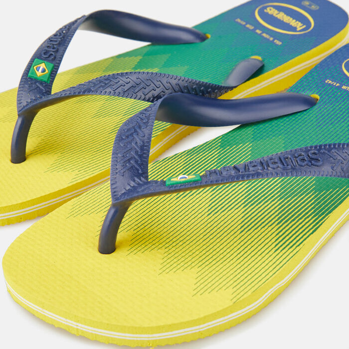 Havaianas Brasil Fresh Flip Flops Blue image number 2