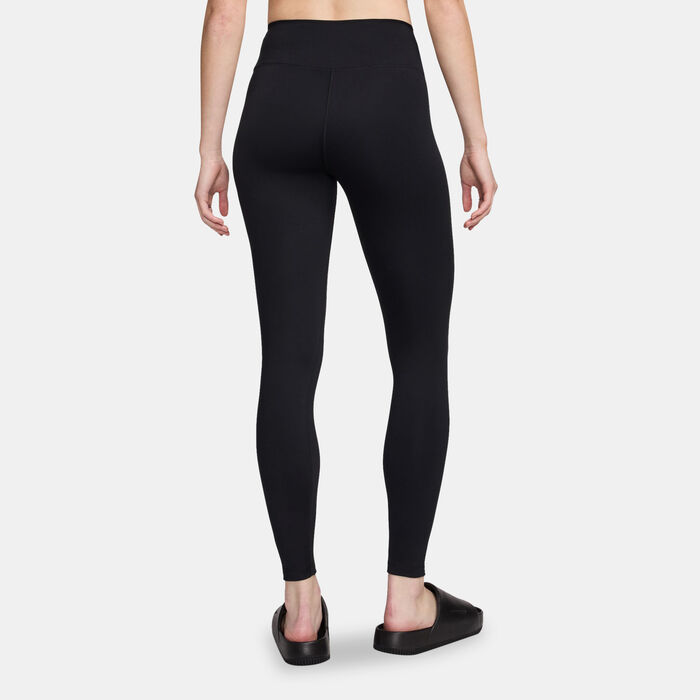 Nike Women's One Training Leggings Black Nike Women's One Training Leggings Black image number 1